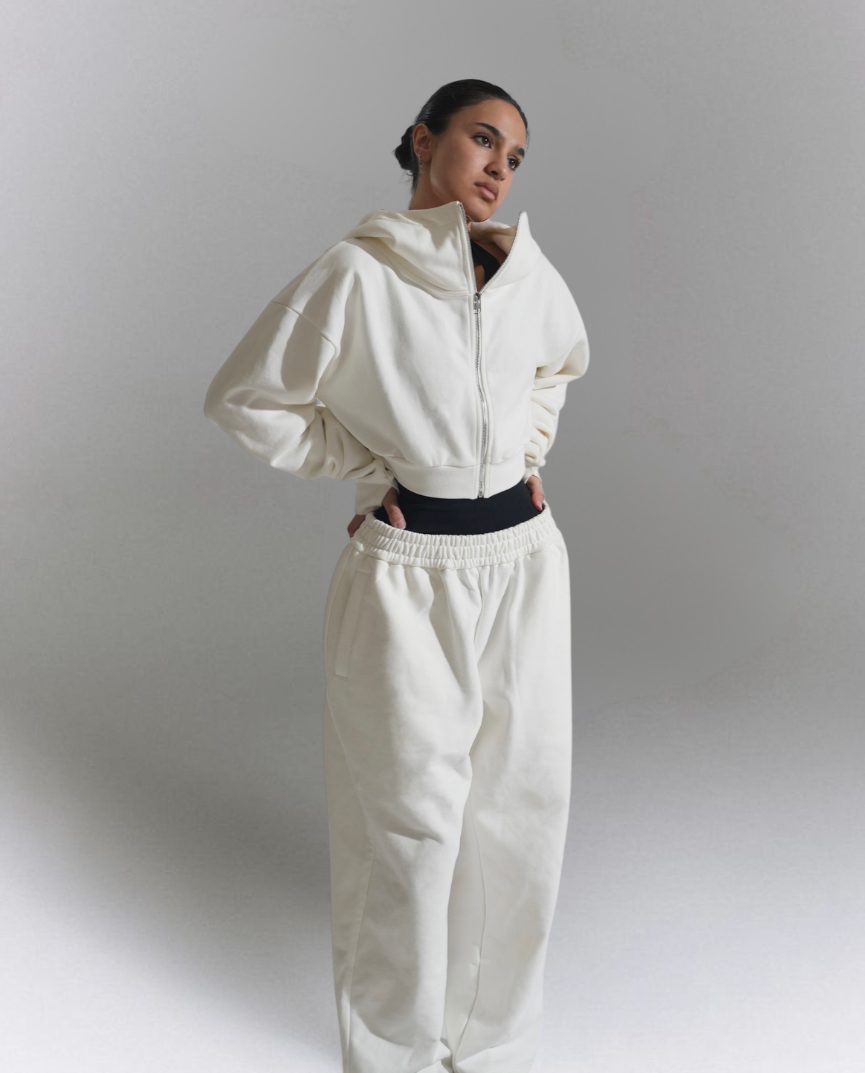 Cropped Zip Jacket