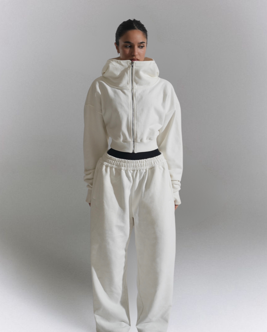 Cropped Zip Jacket